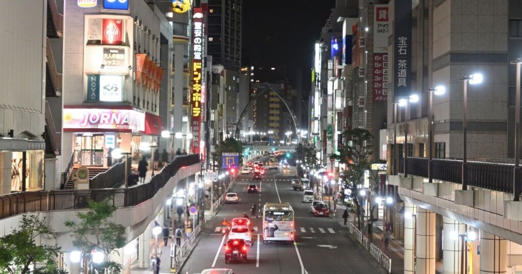 町田の夜